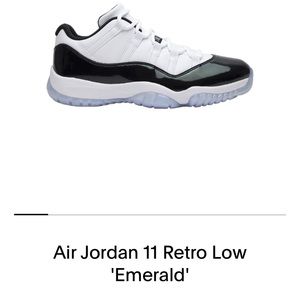 Air Jordan 11 Retro Low “Emerald”